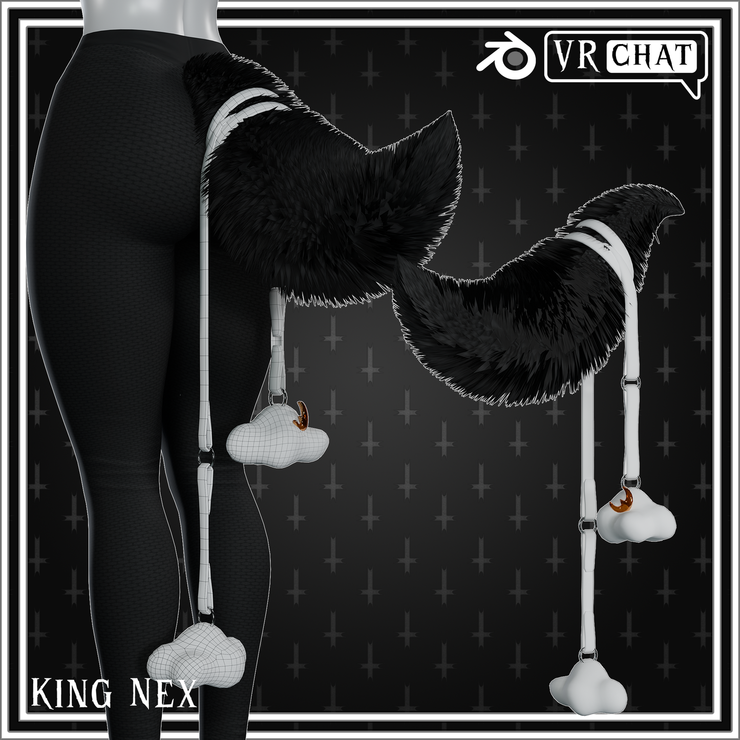 ⛓ STRAPPY MOON TAIL ⛓