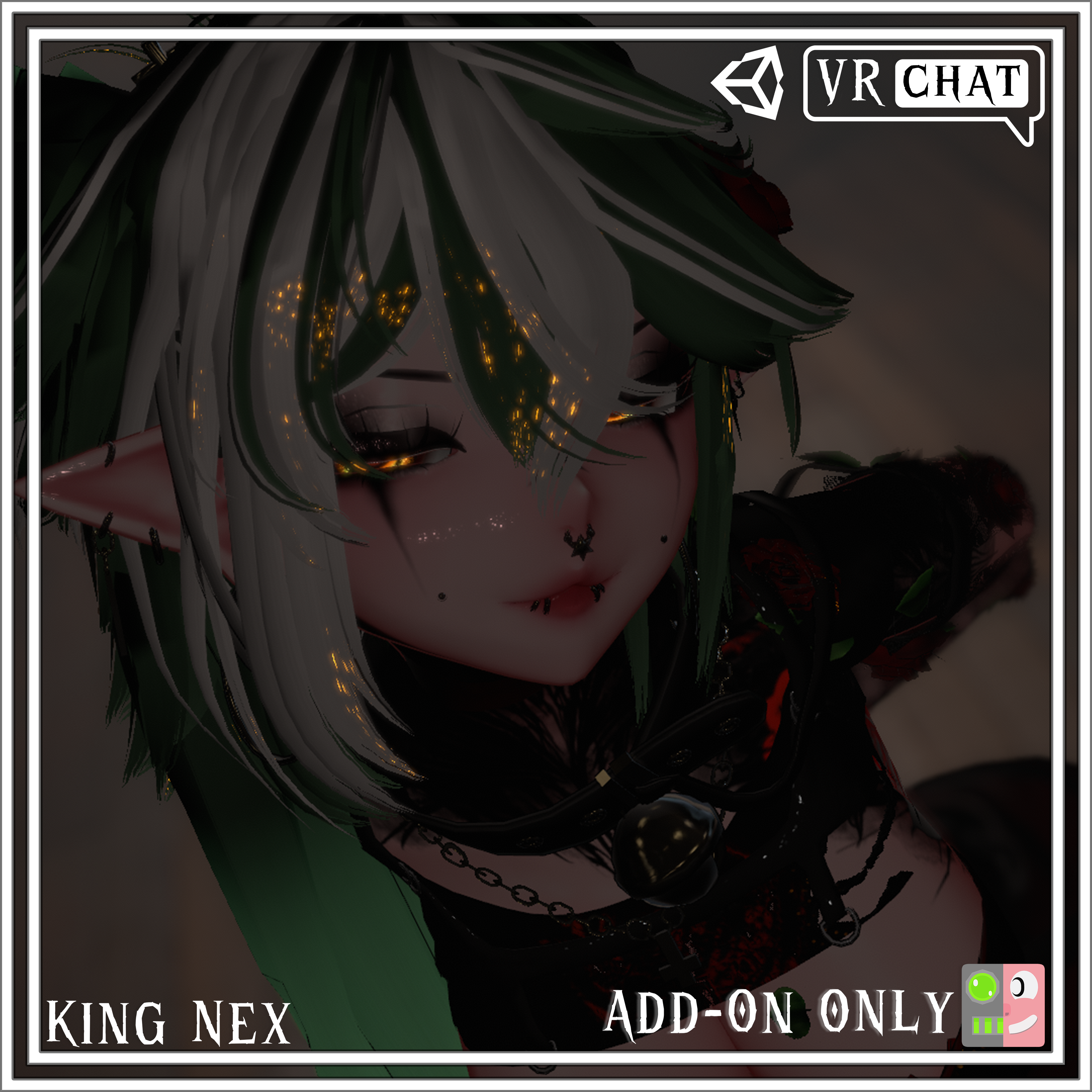 🥀 Mint: Blooming 🥀 [VRCFT Add-On] – King Nex Models