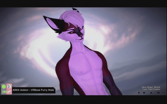 VRBase Furry Male [VRCFT Add-On]